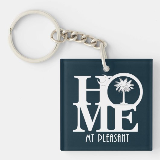 HOME Mt Pleasant South Carolina Sleutelhanger (Voorkant)