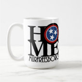 HOME Murfreesboro, Tennessee 15oz Coffee-Mok Koffiemok (Links)