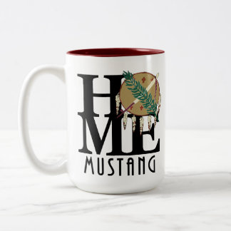 HOME Mustang Oklahoma 15oz Tweekleurige Koffiemok