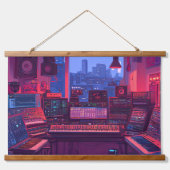 Home Muziekstudio Hangend Wandkleed (Voorkant)