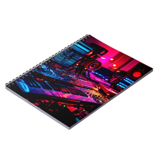 Home Muziekstudio Notitieboek (Linkerzijde)