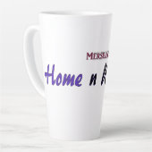 Home n Wears Logo Latte Mok (Linkerhoek)