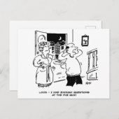 Home na het Pub Quiz Briefkaart (Voorkant / Achterkant)