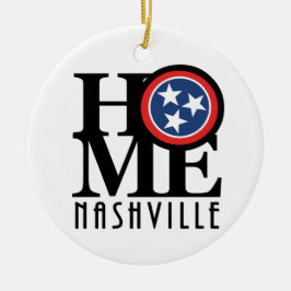 HOME Nashville Tennessee Keramisch Ornament