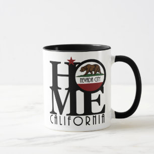 HOME Nevada City California 11oz Mok