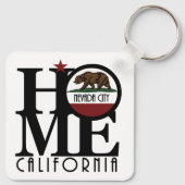 HOME Nevada City California Sleutelhanger (Achterkant)