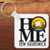 HOME New Brunswick Sleutelhanger (Voorkant)
