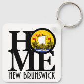 HOME New Brunswick Sleutelhanger (Achterkant)