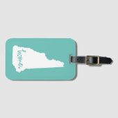 Home New Hampshire Custom Color Bagagelabel (Voorkant (horizontaal))