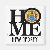 HOME New Jersey Magneet (Voorkant)