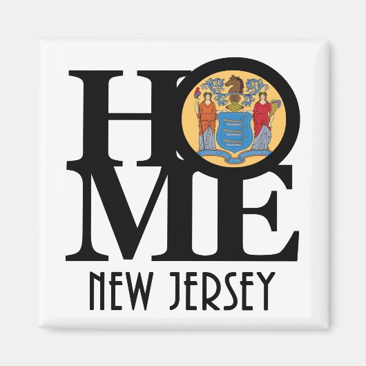 HOME New Jersey Magneet (Voorkant)
