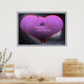 Home New Jersey Poster (Keuken)