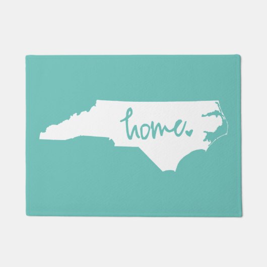 Home North Carolina Custom Color Deurmat (Voorkant)