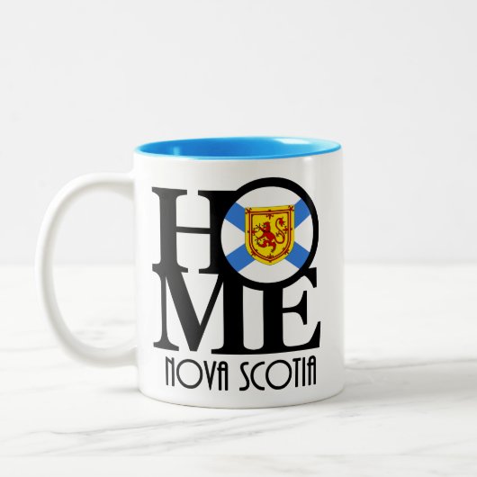 HOME Nova Scotia 11oz Tweekleurige Koffiemok (Links)