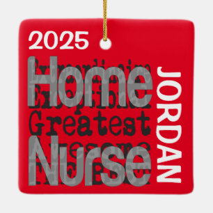 Home Nurse Extraordinaire CUSTOM Keramisch Ornament