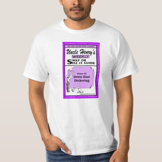 Home of Down East Dickering Book Hoesje T-Shirt (Voorkant)