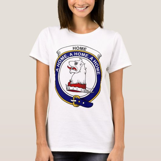 Home (of Hume) Clan Badge T-shirt (Voorkant)