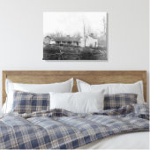 Home of Outlaw Jess James Photography Canvas Afdruk (Insitu (Slaapkamer))