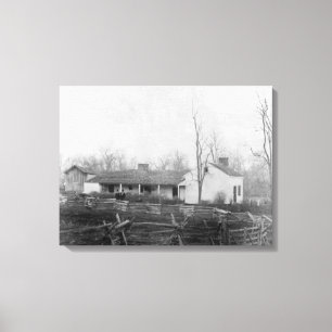 Home of Outlaw Jess James Photography Canvas Afdruk