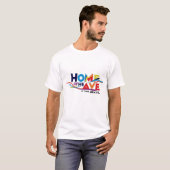 Home of the Brave - Patriottisch T-shirt (Voorkant volledig)