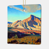 "Home of the Desert Rat" van Maynard Dixon Keramisch Ornament (Links)