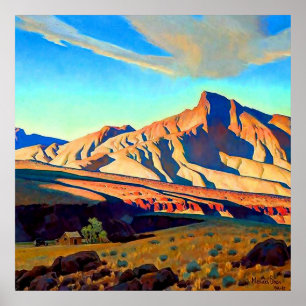 "Home of the Desert Rat" van Maynard Dixon Poster