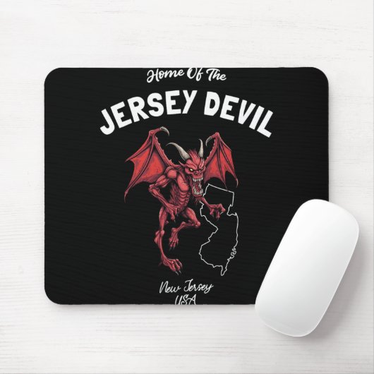 Home Of The Jersey Devil New Jersey Usa Cryptid Muismat (Met muis)