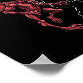 Home Of The Jersey Devil New Jersey Usa Cryptid  Poster (Hoek)