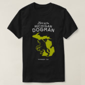 Home of the Michigan Dogman Michigan USA T-shirt (Design voorkant)