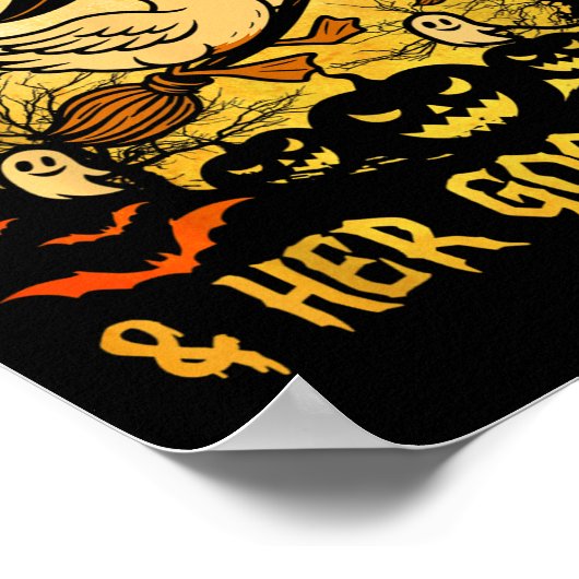 Home Of The Wicked &amp; Her Goose Gang Witch Hall Poster (Hoek)