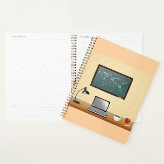 Home Office Desk Laptop Coffee Planner (Display)