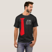 Home Office Outfit  Home Work Tie T-shirt (Voorkant volledig)