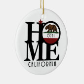 HOME Ojai California Keramisch Ornament (Rechts)