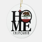 HOME Ojai California Keramisch Ornament (Links)