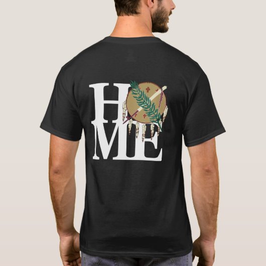HOME Oklahoma (achterafdruk) T-shirt (Achterkant)