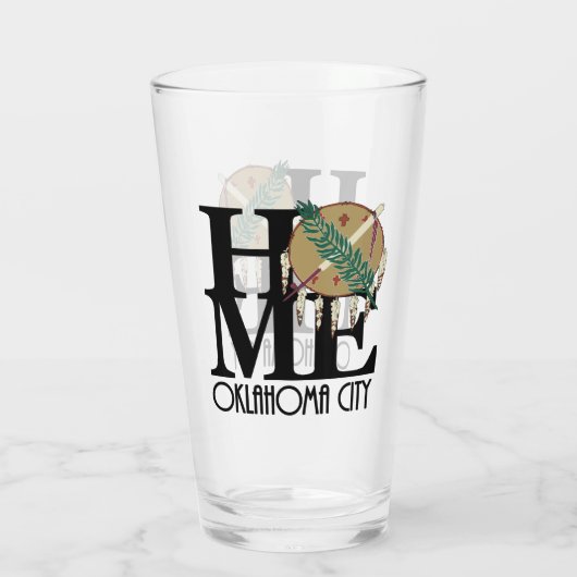 HOME Oklahoma City Glas (Achterkant)