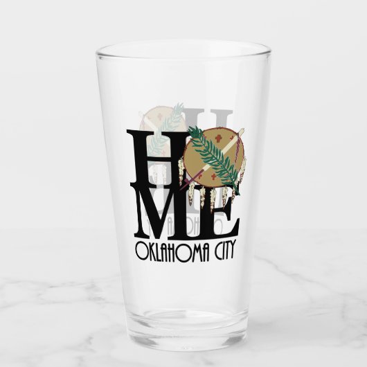 HOME Oklahoma City Glas (Voorkant)