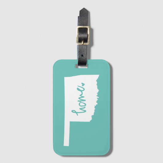 Home Oklahoma Custom Color Bagagelabel (Voorkant (verticaal))
