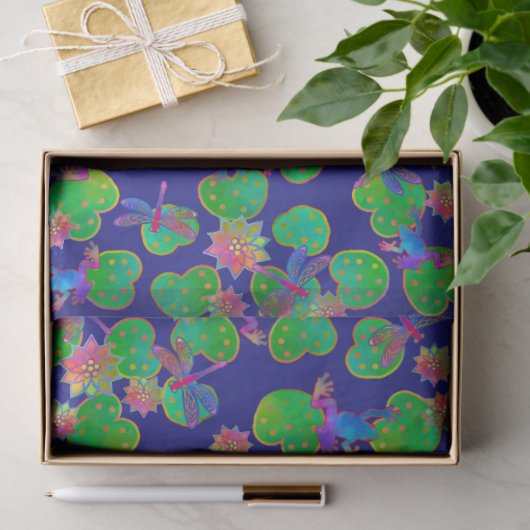 Home on the Water Midnight Tissuepapier (Geschenk)