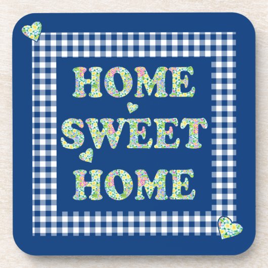 Home Onderzetters Blue Mixn'Match Patronen (Voorkant)