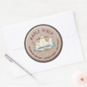 HOME ONTSLAGEN met liefde AHORNSIROOP CADEAU LABEL (Envelop)