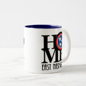 HOME Oost Nashville 11oz Tweekleurige Koffiemok (Voorkant rechts)