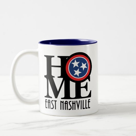 HOME Oost Nashville 11oz Tweekleurige Koffiemok (Links)