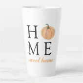 Home | Oranje pompoen | Herfst Seizoen Latte Mok (Voorkant)