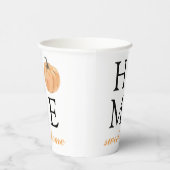 Home | Oranje pompoen | Herfst Seizoen Papieren Bekers (Rechts)