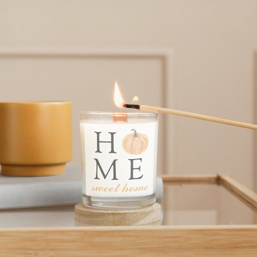 Home | Oranje pompoen | Herfst Seizoen Vierkante Sticker