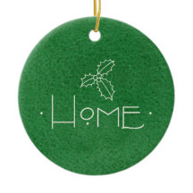 HOME Ornament, MET GEPERSONALISEERDE BOODSCHAP OP 