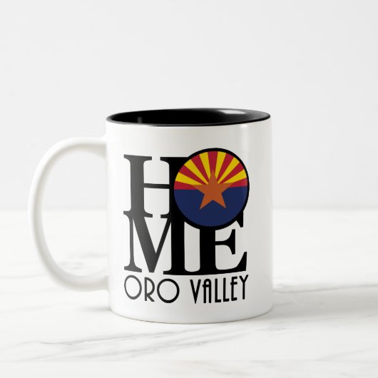 HOME Oro Valley Arizona Tweekleurige Koffiemok (Links)