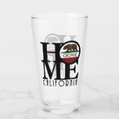 HOME Oroville California Glas (Achterkant)