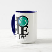 HOME Ottawa 15oz (stadsvlag) Mok (Voorkant links)